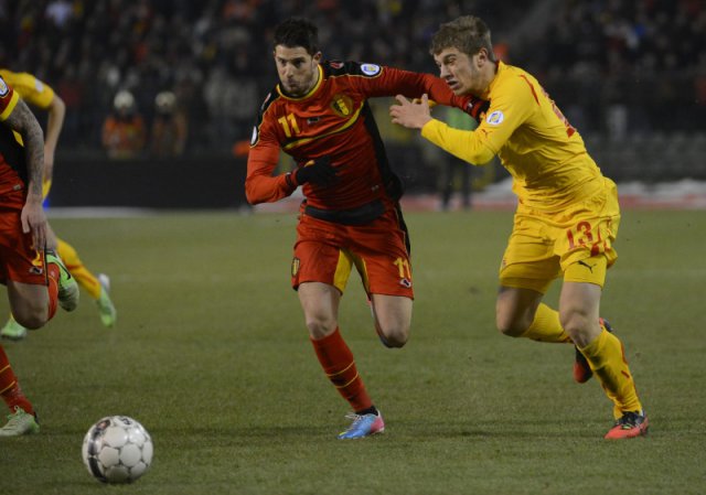 WM-Quali: Belgien besiegt Mazedonien mit 1:0 - Kevin Mirallas