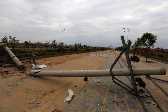 Tornado fegte über Südchina