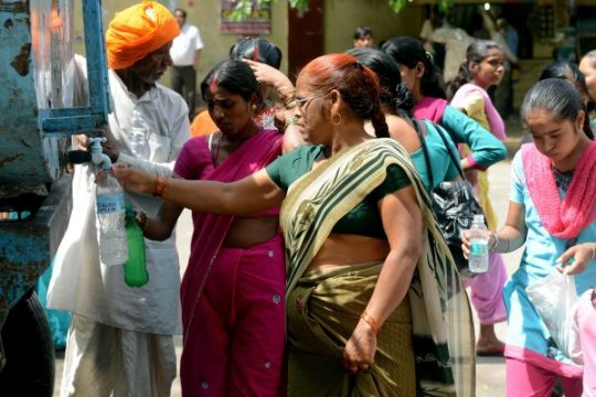 Weltwassertag: Wasserverteilung in Neu-Delhi