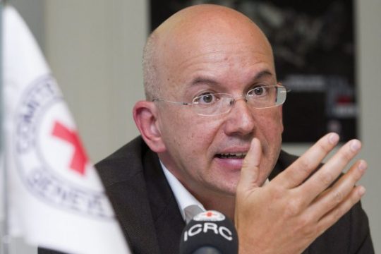 Der Generaldirektor des Internationalen Komitees des Roten Kreuzes (IKRK), Yves Daccord (Bild vom 11. August 2011)