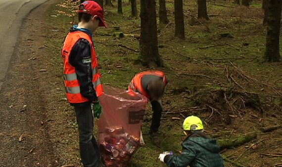 Aktion "Saubere Gemeinde" in Espeler