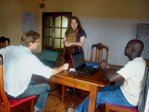 Koordinierungssitzung mit Hanna