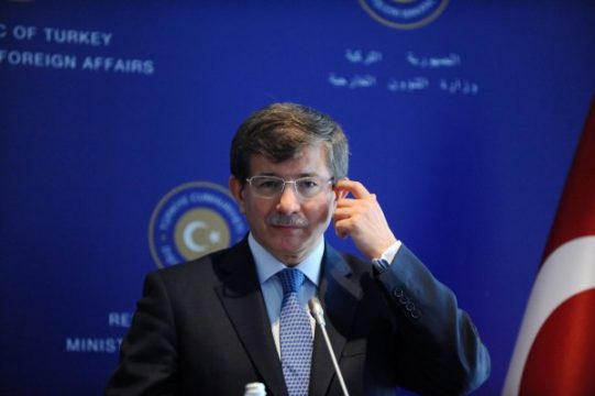 Der türkische Außenminister Ahmet Davutoglu