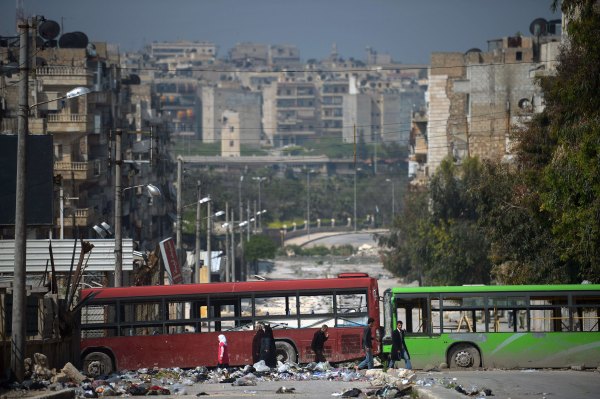 Aleppo am 12. April