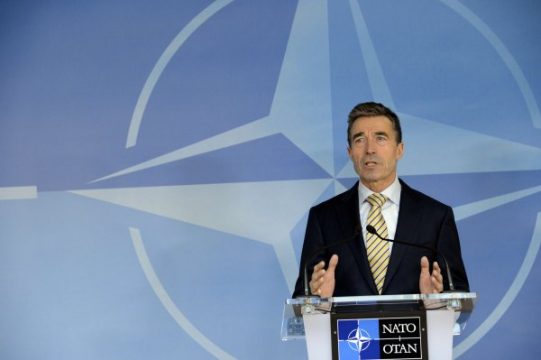 Nato-Generalsekretär Anders Fogh Rasmussen am Dienstag in Brüssel
