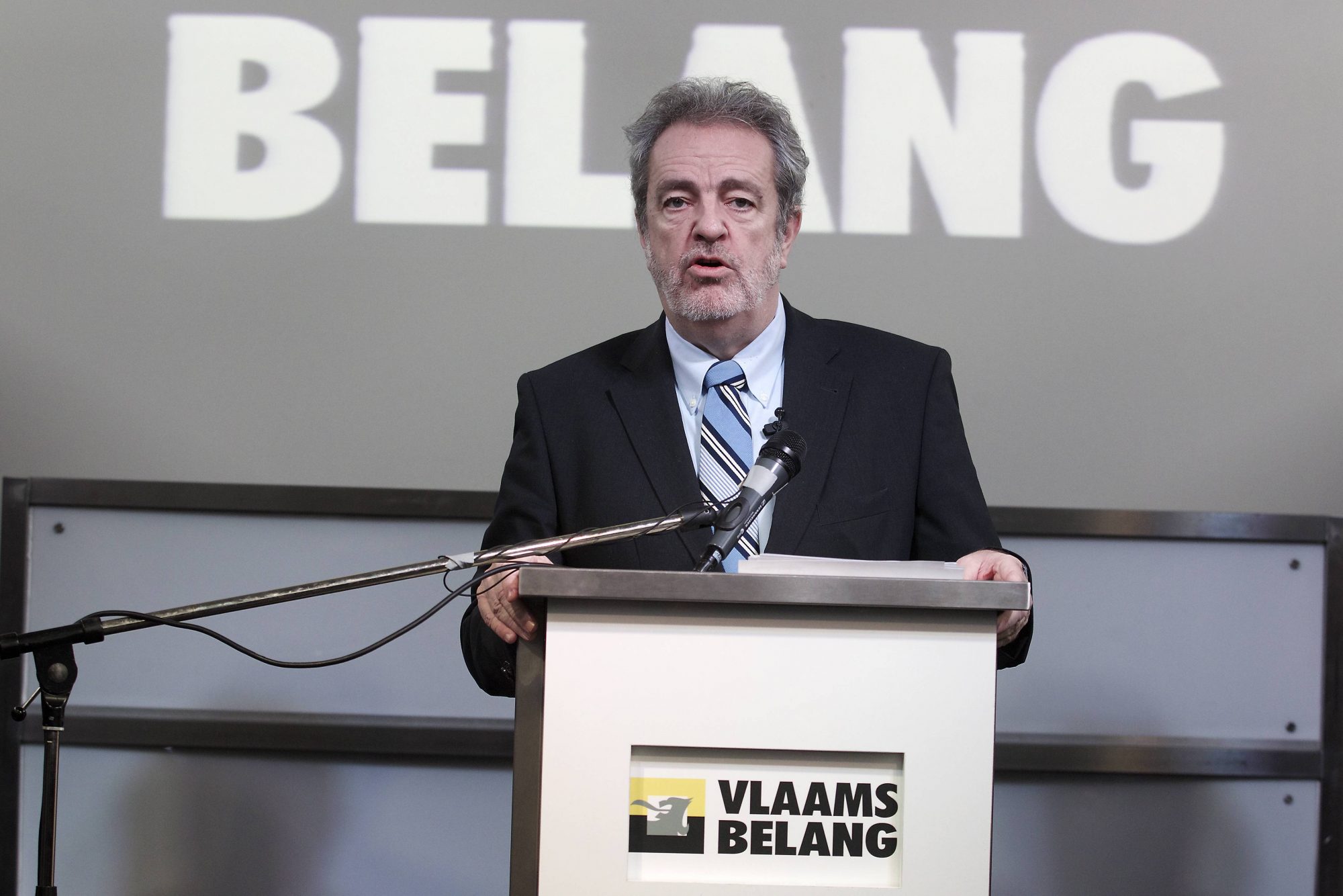Gerolf Annemans, Vlaams Belang Fraktionsvorsitzender in der Kammer