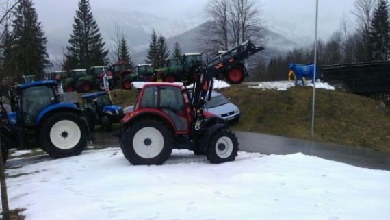 Europäische Milchbauern in Berchtesgaden