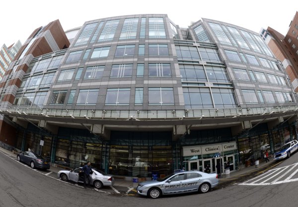 Das streng bewachte Beth Israel Deaconess Medical Center in Boston