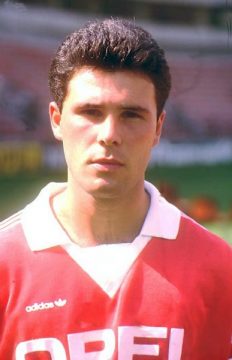 Der ehemalige Fußballprofi Jean-Marc Bosman am 10. Juli 1987