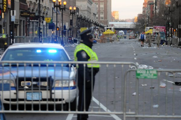 Boston nach der Bomben-Explosion beim Boston-Marathon
