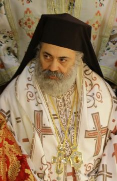 Der griechisch-orthodoxe Erzbischof Bulos Jasidschi