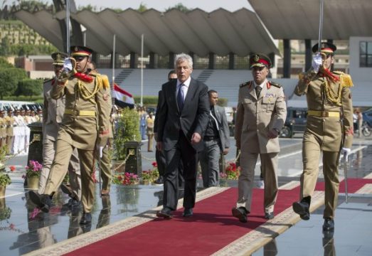 US-Verteidigungsminister Chuck Hagel in Kairo
