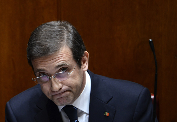Portugals Ministerpräsident Pedro Passos Coelho