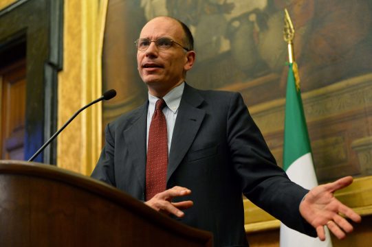 Der designierte italienische Regierungschef Enrico Letta