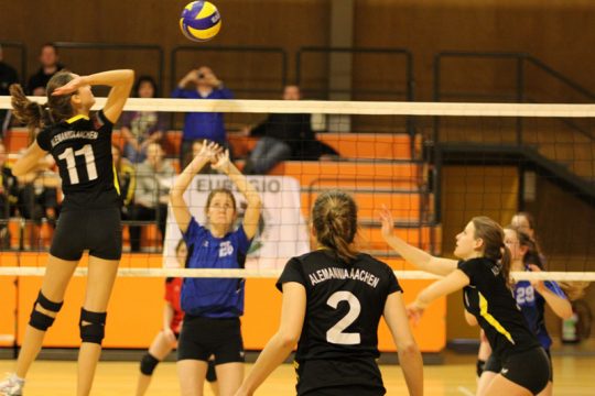 Euregio-Volleyballturnier für Mädchen