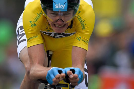 Christopher Froome ist Sieger der Tour de Romandie
