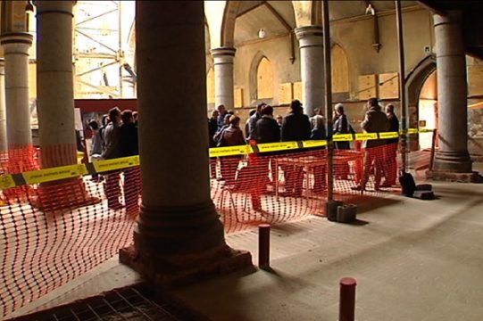 Tag der offenen Baustelle im Kloster Heidberg