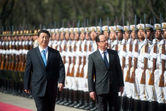 Xi Jinping und François Hollande