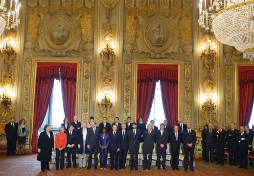 Italiens neue Regierung ist im Amt