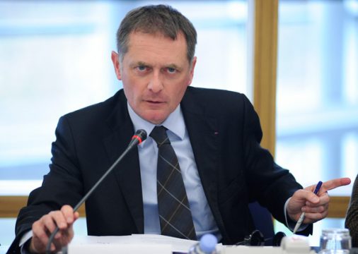 Philippe Juvin im Europaparlament