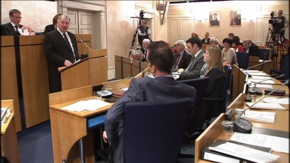 Sitzung des Parlament der Deutschsprachigen Gemeinschaft