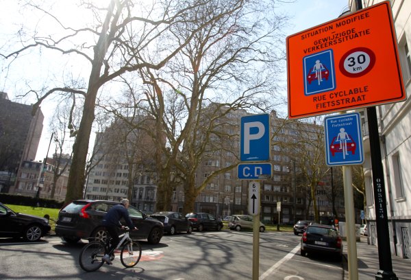 Teilstück der “Avenue Louise” wird Fahrradweg