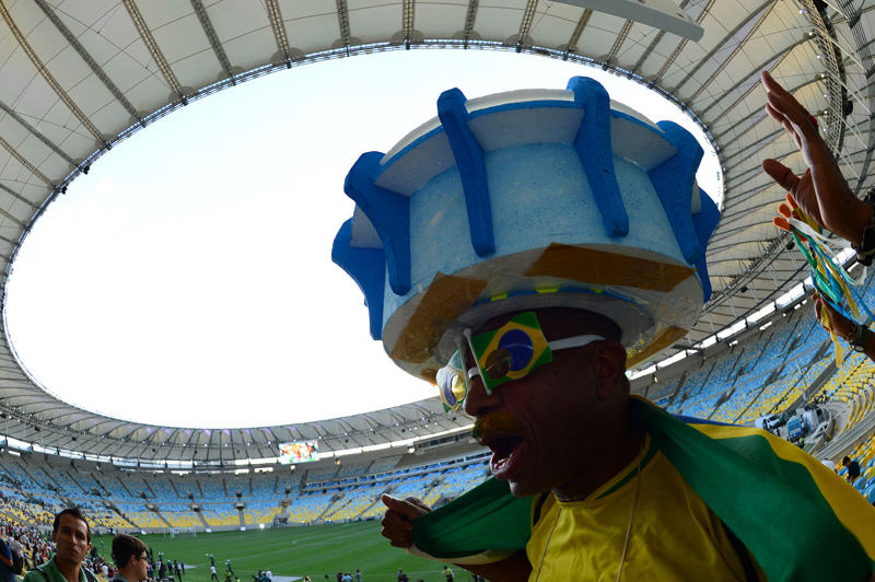 In Rios Maracanã-Stadion rollt wieder der Ball