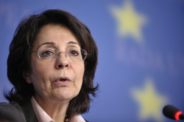 EU-Fischereikommissarin Maria Damanaki (am 14.4.2011)