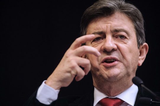 Linkspartei-Anführer Jean-Luc Mélenchon: "Hollande ist überfordert"