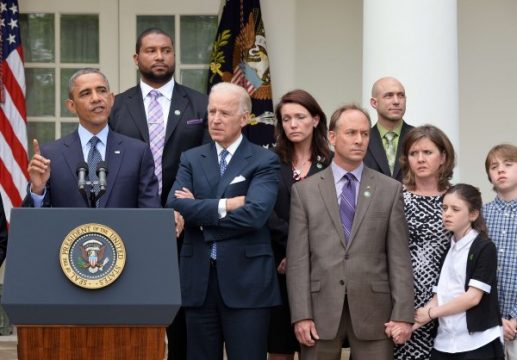 Enttäuschung für Barack Obama, Joe Biden und Familienangehörige der Opfer in Newtown