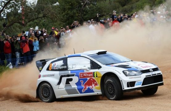 Sebastien Ogier und Co-Pilot Julien Ingraccia beim Qualifying am Donnerstag