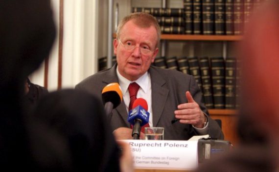 Der Vorsitzende des Auswärtigen Ausschusses des Bundestags, Ruprecht Polenz (am 3. Mai 2006)