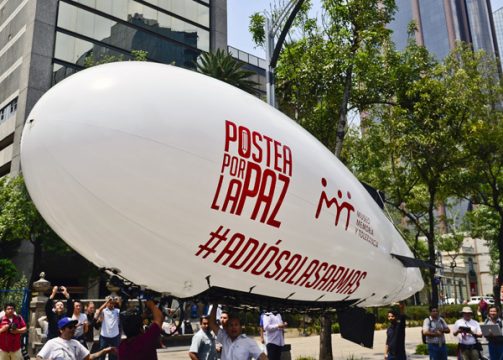 Postea por la Paz: Kampagne gegen Waffenschmuggel in Mexiko