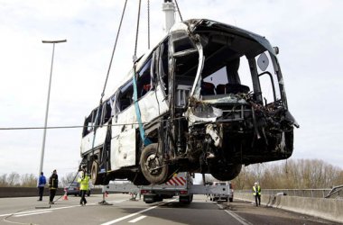Busunfall bei Ranst