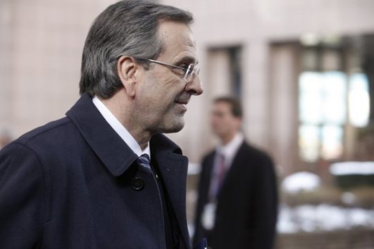 Der griechische Regierungschef Antonis Samaras