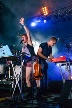 "School is cool" beim Dour-Festival 2012