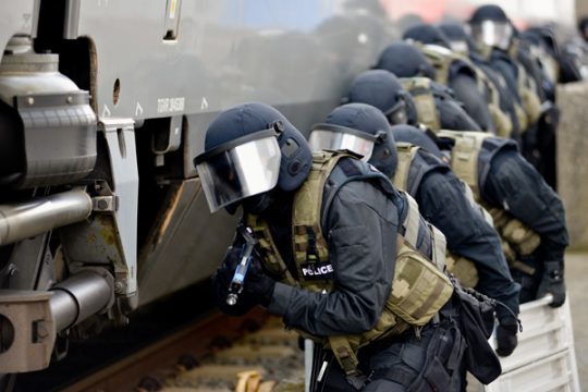 Anti-Terror-Übung in Brüssel