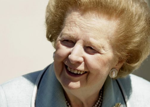 Margaret Thatcher im Juni 2009