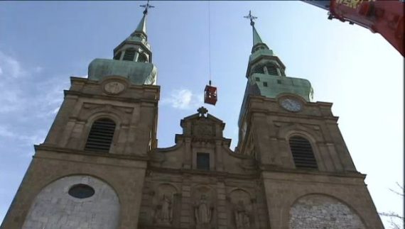 St. Nikolaus-Kirchtürme unter die Lupe genommen
