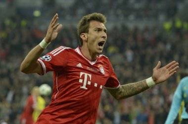 Bayern gewinnt das Champions-League-Finale gegen Dortmund - Mario Mandzukic