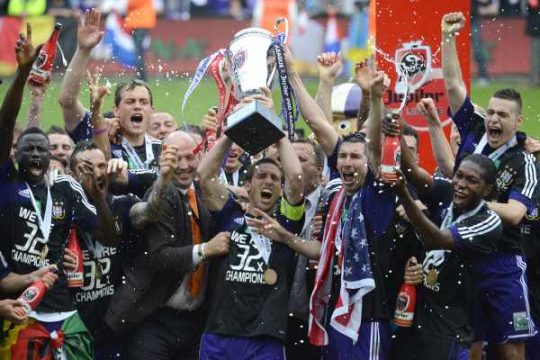 Anderlecht ist zum 32. Mal Landesmeister