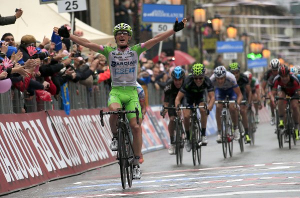 Giro d'Italia: Enrico Battaglin gewinnt die vierte Etappe