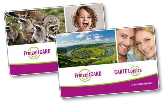 Freizeitcard ab sofort in Ostbelgien erhältlich