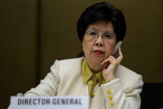 WHO-Generaldirektorin Margaret Chan am 23.5. in Genf