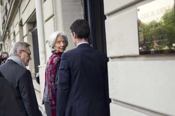 IWF-Chefin Christine Lagarde erscheint erneut am französischen Gerichtshof der Republik in Paris