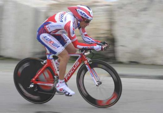 Der italienische Radprofi Danilo Di Luca am 15.3.2011