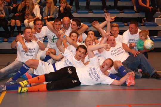 MF Dolphins: Hallenfußballer aus Kelmis feiern Aufstieg