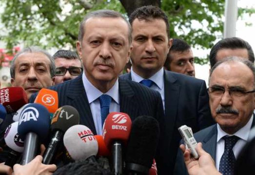 Der türkische Ministerpräsident Recep Tayyip Erdogan