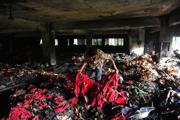Erneut Tote bei Brand in Textilfabrik in Bangladesch