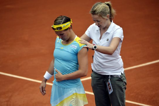 Kirsten Flipkens schafft es nicht die dritte Runde